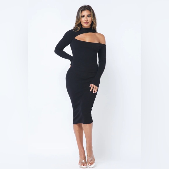 Designer quality cut out dress: brand new - Picture 1 of 4